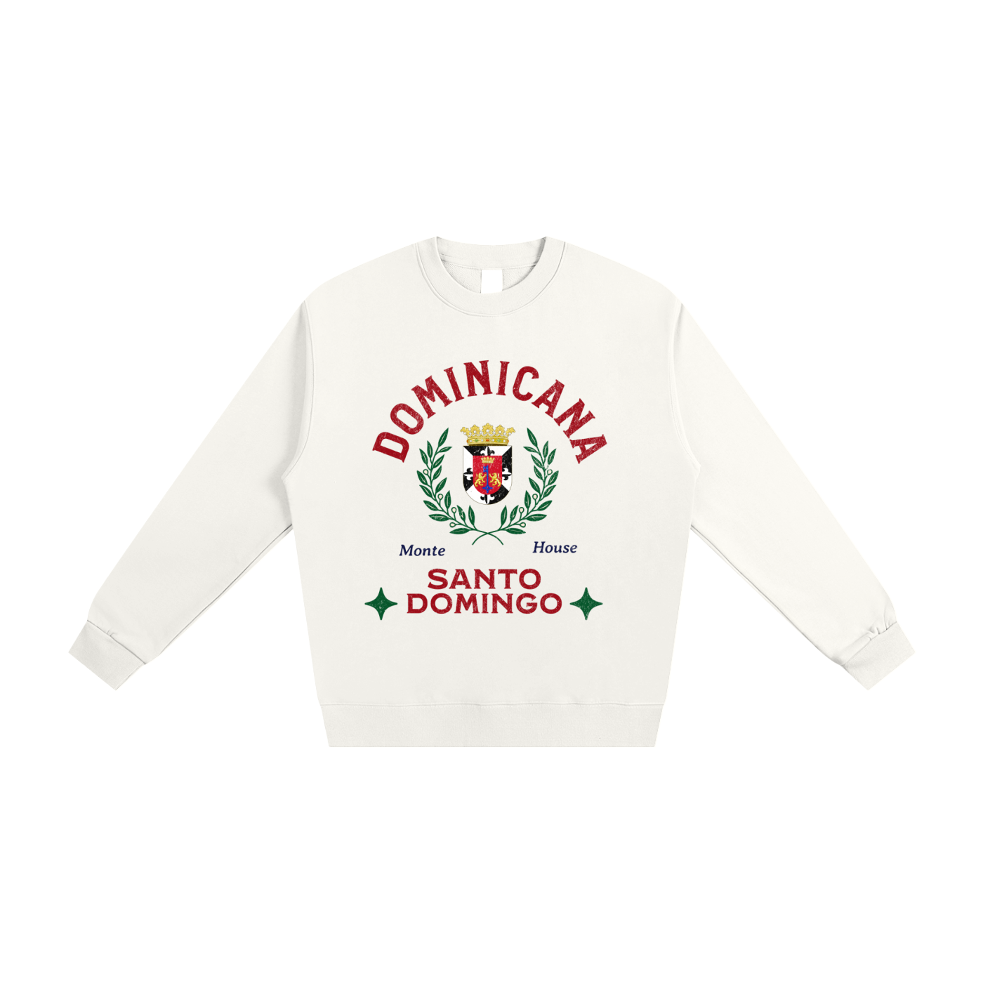 Dominicana Crest Essential Crewneck