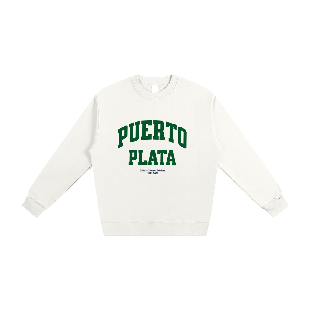 Sudadera con cuello redondo esencial de Puerto Plata